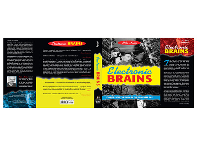 Electronic Brains book design indesign photoshop print