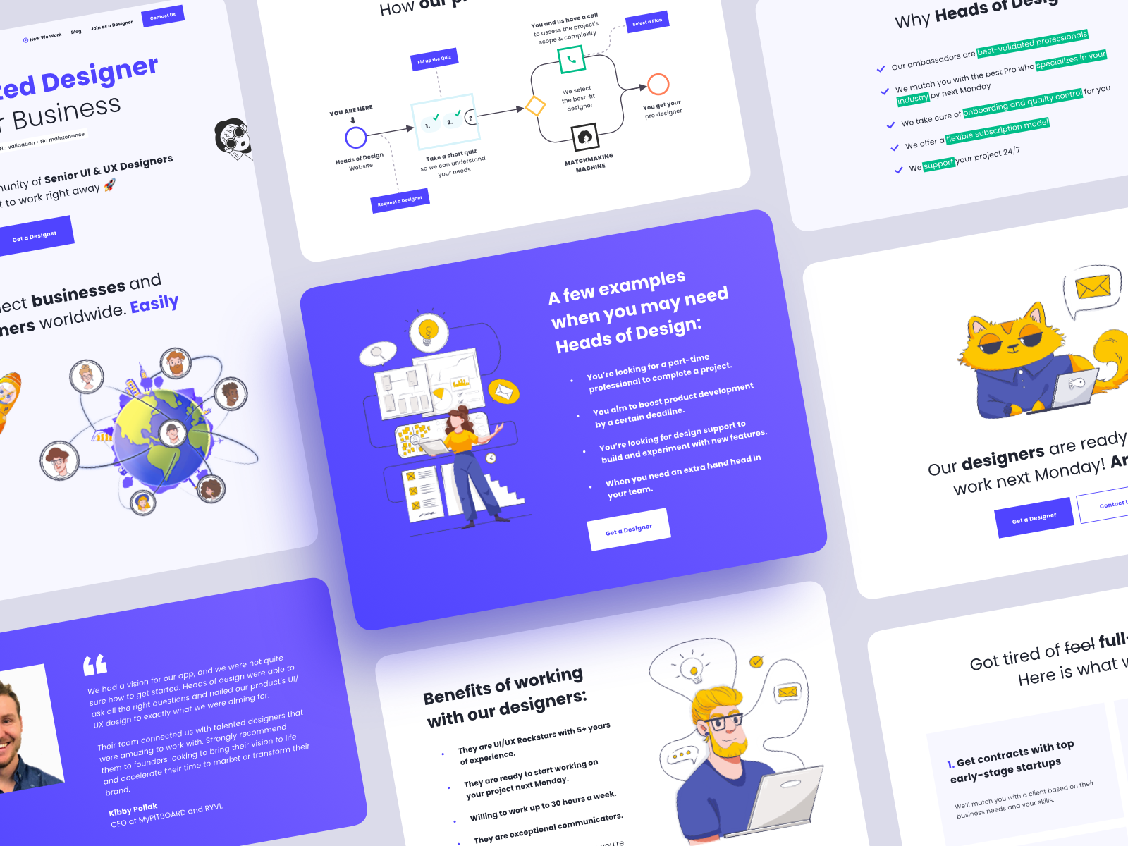 Heads of Design site 🚀 by Dmytro Honcharov for GDE.design 🇺🇦 on Dribbble