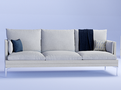 3D modeling - Sofa (William Zanotta) 3d modeling