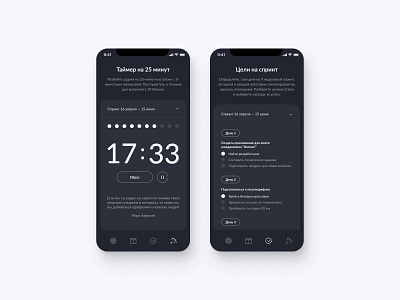 Pomodoro Tracker Concept