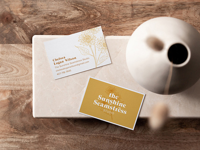 The Sunshine Seamstress Business Cards