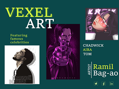 Vexel Art Website Portfolio