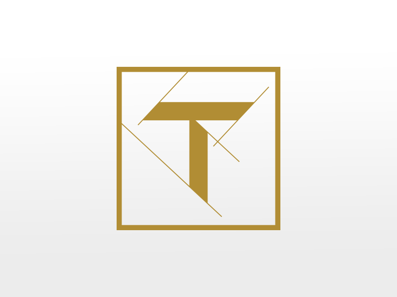 Tradecraft Construction design letter type custom type logo