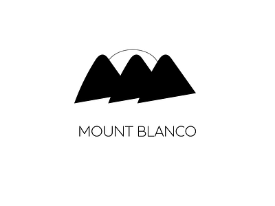 Mount Blanco blackandwhite dailylogo dailylogochallenge