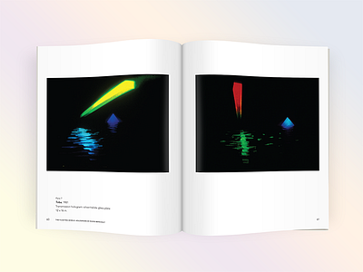 The Floating World - Plates book catalog exhibition holography