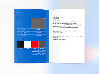 Brand Book - Colors book brand book colors palette style guide