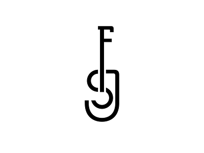 Blog Logo guitar logo mark music