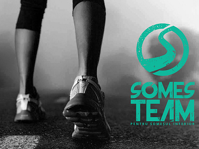 Somes Team brand cycling design identity logo runner somes team