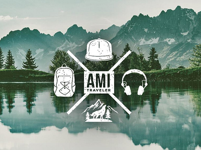 AMI | Brand identity brand identity branding cover design logo logodesign wameleon wameleondesign