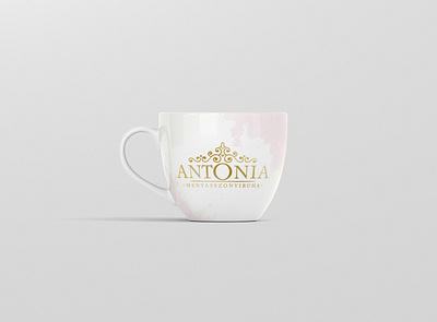 Antónia | Brand identity brand brand identity branding design logo logodesign mug wameleon wameleondesign