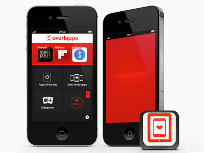 Overlapps iPhone App app appstore design icon ios iphone overlapps