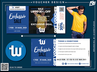 Voucher Design brand design brand identity branding brands business card design design graphic design graphics illustration logo designer photoshop tshirt voucher voucher design