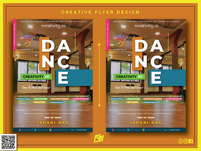 Creative Flyer Design brand design branding brands dance design performing arts performing arts branding poster design