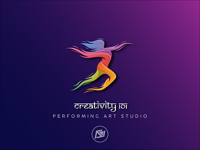 Creative Abstract Logo brands dance illustration logo logo designer marketing modern performing art signet logo vector