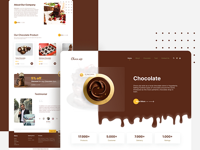 Choco.sip - Website Landing Page