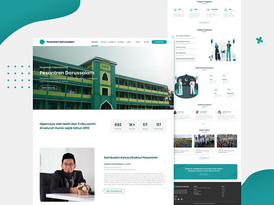 Islamic boarding school - Website