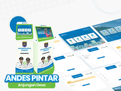 Anjungan Desa - Desktop Apps anjungan desa branding sistem desa smart city smart sistem ui ux village administration village aplication village apps village pavilion village service village system