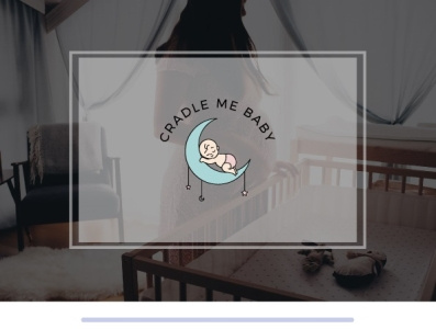 Cradle Me Baby Logo Guide Line