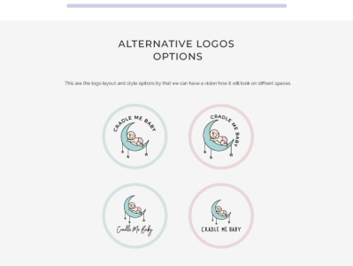 Alternative Logo Options brand design branding agency branding concept creative design options logo logodesign minimal