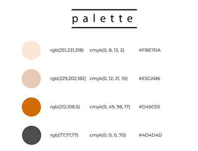 Color Palette ! brand identity branding branding agency branding concept branding design illustration