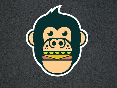 Monkey Burger brand design brand identity branding agency branding concept branding design logodesign