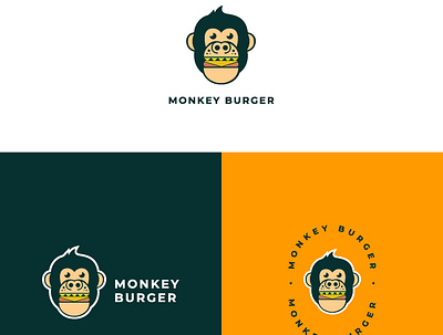 Monkey Burger brand design brand identity branding branding agency branding concept branding design