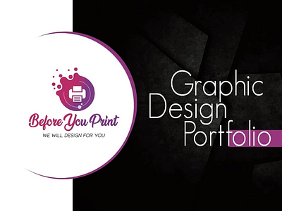 Portfolio front page design