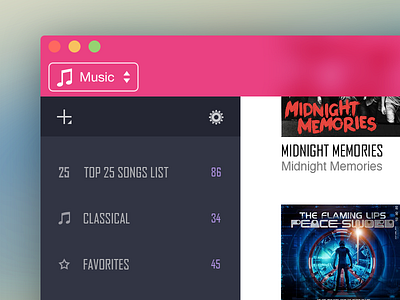 iTunes For Ios7 A app apple interface ios7 itunes mac music softwave ui