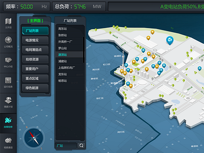 Power Monitoring icon interface monitoring power ui