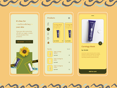 Skincare mobile app