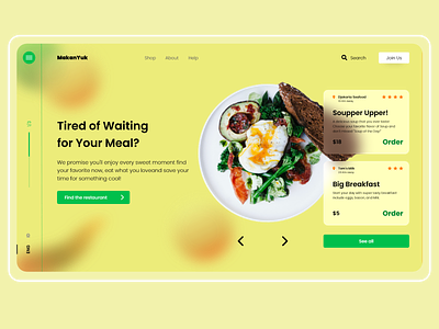 Food Delivery Web Design