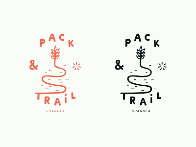 Granola Company | Daily Logo Challenge #21 and branding company dailylogochallenge day21 granola logo logotype pack trail vector way