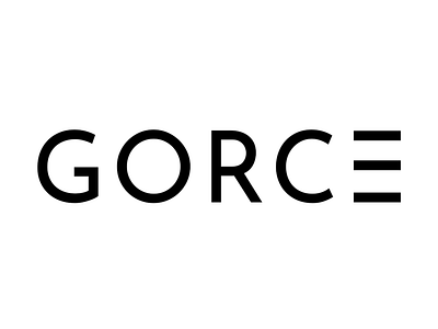 gorce instagram black black branding design font design gorce logo logo design minimal minimalist logo modern modern design typogaphy