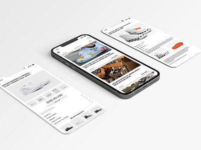 Mobile App For Sneakers Shop