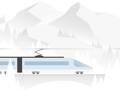 Illustration of a train |  MEANS OF LOCOMOTION