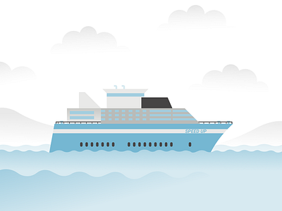 Cruise ship | ILLUSTRATION adobeillustration affinitydesigner graphicdesigner illustration illustrator art illustrators vector illustration visual art visual design visualdesigner