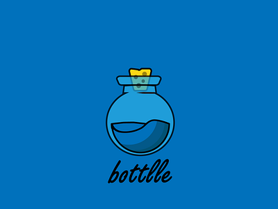 bottlle adobe adobe illustrator blue blue design colors cute design flat illustration illustrator