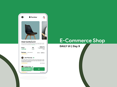 E Commerce Shop | Daily UI | Day 12 clean contrast dailyui dailyuichallenge design minimal mobile simple ui uiux ux