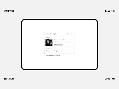 Search | Daily UI | Day 22