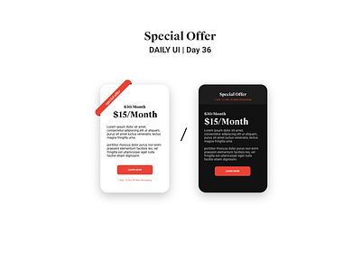 Daily UI, Day 36 dailyui dailyuichallenge design minimal ui uiux ux