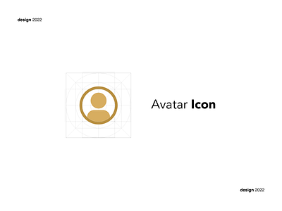 Avatar Icon design illustration logo minimal