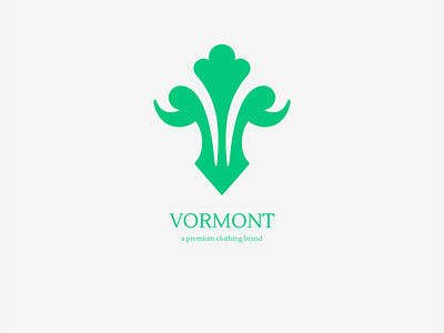VORMONT Logo adobe branding design illustration illustrator logo