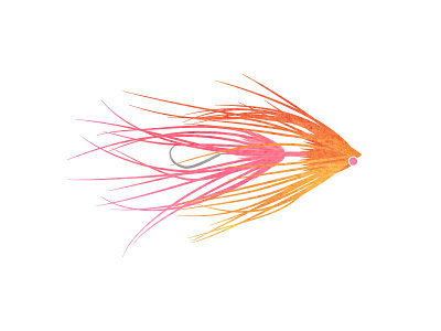 intruder doodle fishing fly fishing icon illustration illustrator vector