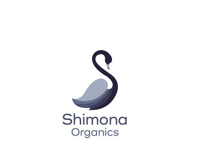 Logo for Shimona Organics branding design graphic design logo organics vector