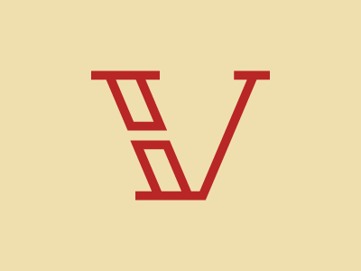 Personal HV Monogram brand branding hv lettering logo monogram personal personal logo