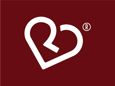 Romeo Culture brand branding clothing line heart lettering logo monogram r romeo womens