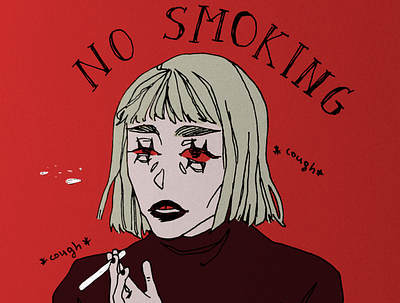 no smoking art artist artwork illustration