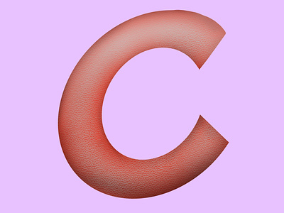 Letter A Day - C design illustration typography