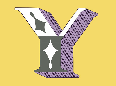 Letter A Day - Y animation branding design illustration logo typography