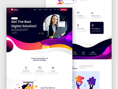 Demo 15 - Qualiop Wordpress Theme agency branding design elementor graphic design ui ux wordpress